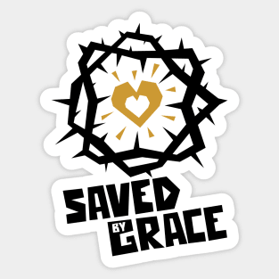 Saved by Grace Sticker